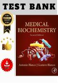 Test Bank &ndash; Medical Biochemistry 2nd Edition by Antonio & Gustavo Blanco &vert; All Chapters &lpar;1&ndash;32&rpar;