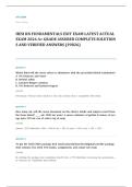 ATI RN fundamentals proctored EXAM A&plus; GRADE ASSURED COMPLETE SOLUTIONS AND VERIFIED ANSWERS