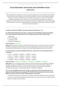 PALS Pediatric Advanced Life Support Examination&comma; 2026&sol;2027 &ndash; 50-Question AHA-Aligned Pediatric Resuscitation Examination with Rationales