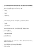 HPE &ndash; Exam&comma; Health Promotion and Education Course&comma; Study Guide and Core Concepts Review