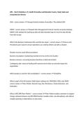 HPE &ndash; Test II &lpar;Modules 6&ndash;9&rpar;&comma; Health Promotion and Education Course&comma; Study Guide and Comprehensive Review