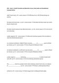 HPE &ndash; Exam 1&comma; Health Promotion and Education Course&comma; Study Guide and Foundational Concepts Review