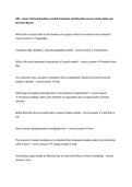 HPE &ndash; Exam 2 Factual Questions&comma; Health Promotion and Education Course&comma; Study Guide and Key Facts Review