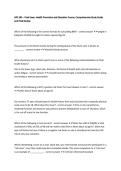 HPE 365 &ndash; Final Exam&comma; Health Promotion and Education Course&comma; Comprehensive Study Guide and Final Review