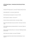 HPE Final Exam Review &ndash; Comprehensive Study Guide and Practice Questions