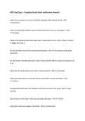 HPE Final Exam &ndash; Complete Study Guide and Review Material