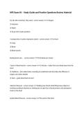 HPE Exam &num;1 &ndash; Study Guide and Practice Questions Review Material