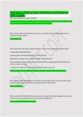 ACE Group Fitness Exam Questions and Answers-2026 Update&period;