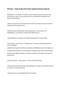IPE Exam &ndash; Study Guide and Practice Questions Review Material