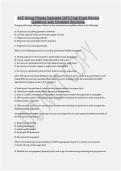 ACE Group Fitness Instructor &lpar;GFI&rpar; Final Exam Review Questions with Complete Solutions&period;