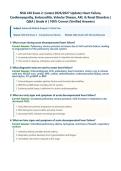 NSG430&sol; NSG 430 Exam 2 &lpar;Latest 2026&sol;2027 Update&rpar; &vert; Complete Exam Questions with Verified Answers and Detailed Rationales &vert; Heart Failure&comma; Cardiac Disorders&comma; Valvular Diseases&comma; Infectious Endocarditis&comma; Renal Disorders &vert; A&plus; Graded &vert; Grand Canyon University