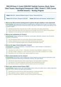NSG430&sol; NSG 430 Exam 3 &lpar;Latest 2026&sol;2027 Update&rpar; &vert; Complete Exam Questions with Verified Answers and Detailed Rationales &vert; Fractures&comma; Shock States&comma; Neurological Disorders&comma; Spinal Cord Injury &vert; A&plus; Graded