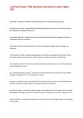 Gen Psych Exam 5 With Questions And Answers Latest Update 2026&NewLine;