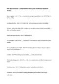 NHA and Core Exam &ndash; Comprehensive Study Guide and Practice Questions Review