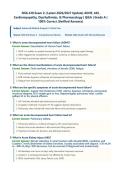 NSG430&sol; NSG 430 Exam 2  &lpar;Latest 2026&sol;2027 Update&rpar; &vert; Exam Questions with Verified Answers and Detailed Rationales &vert; Infective Endocarditis&comma; Valvular Disorders&comma; Acute Kidney Injury&comma; Cardiomyopathy &vert; A&plus; Graded