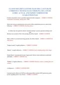 Class D Security License Exam Test Bank Questions and Answers Security Officer Study Guide Prep