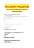 Alberta Pesticide Core Comprehensive Resource To Help You Ace &NewLine;2026-2027 Exams Includes Frequently Tested Questions &NewLine;With ELABORATED 100&percnt; Correct COMPLETE SOLUTIONS &NewLine;Guaranteed Pass First Attempt&excl;&excl; Current Update&excl;&excl; &NewLine;Instant Download Pdf