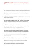 CCJ 3011 - Exam 3 With Questions And Answers Latest Update 2026&NewLine;