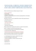 CSLB Exam Test Bank 150 Questions and Answers Contractor License Study Guide California Prep