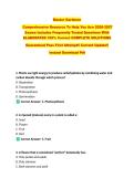Master Gardener &NewLine;Comprehensive Resource To Help You Ace 2026-2027 &NewLine;Exams Includes Frequently Tested Questions With &NewLine;ELABORATED 100&percnt; Correct COMPLETE SOLUTIONS &NewLine;Guaranteed Pass First Attempt&excl;&excl; Current Update&excl;&excl; &NewLine;Instant Download Pdf&NewLine;