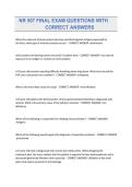 NR 507 Final Exam Test Bank Questions and Answers Advanced Pharmacology Study Guide Nursing