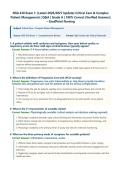 NSG430&sol; NSG 430 Exam 1 &lpar;Latest 2026&sol;2027 Update&rpar; &vert; Complete Exam Questions with Verified Answers and Detailed Rationales &vert; Critical Care&comma; Palliative Care&comma; Endocrine Emergencies&comma; DKA&comma; HHS&comma; SIADH&comma; Diabetes Insipidus&comma; Addisonian Crisis&comma; Thyroid Storm &vert; A&plus; Gr