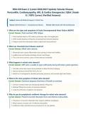 NSG430&sol; NSG 430 Exam 2 &lpar;Latest 2026&sol;2027 Update&rpar; &vert; Complete Exam Questions with Verified Answers and Detailed Rationales &vert; Valvular Heart Disease&comma; Pericarditis &vert; A&plus; Graded