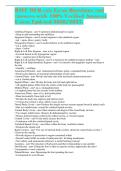 RMT MCQ Exit Exam Test Bank Questions and Answers Medical Terminology Study Guide 2026