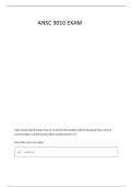 ANSC 3010 ALL QUIZZES QUESTIONS & ANSWERS&vert; GRADE A