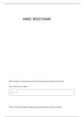 ANSC 3010 EXAM 1 QUESTIONS WITH CORRECT DETAILED ANSWERS