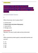 Missouri POST Study Guide Exam &NewLine;Questions and Correct Answers &lbrack;Verified &NewLine;Correct Answers&rsqb; Plus Rationales &vert; Latest &NewLine;2026&sol;27
