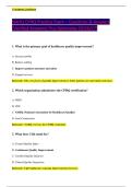 NAHQ CPHQ Practice Exam &ndash; Questions & Answers &NewLine;&lbrack;Verified Answers&rsqb; Plus Rationales &lpar;2026&sol;27&rpar;