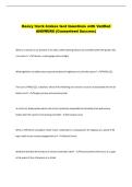 Heavy truck brakes test Questions with Verified &NewLine;ANSWERS &lpar;Guaranteed Success&rpar; 