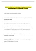 HEAVY&sol; HEAVY DUTY BRAKES EXAM Questions with &NewLine;Verified ANSWERS &lpar;Guaranteed Success&rpar; 