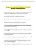 Heavy vehicle drive train Exam Questions with Verified &NewLine;ANSWERS &lpar;Guaranteed Success&rpar;