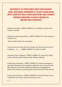 ACAMS-PREP-MOCK AND PRACTICE EXAM BANK BUNDLE WITH COMPLETE ACTUAL EXAM QUESTIONS AND CORRECT DETAILED ANSWERS &lpar;VERIFIED ANSWERS&rpar; ALREADY GRADED A