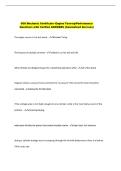 SOS Mechanic Certificate -Engine Tune-up&sol;Performance &NewLine;Questions with Verified ANSWERS &lpar;Guaranteed Success&rpar;