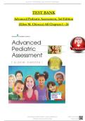 Test Bank - Advanced Pediatric Assessment&comma; 3rd Edition &lpar;Chiocca&comma; 2020&rpar;&comma; Chapter 1-26 &vert; All Chapters