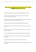 SOS brake & braking system Exam Questions with Verified &NewLine;ANSWERS &lpar;Guaranteed Success&rpar; 