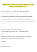 CMN 548 MODULE 3 &vert;  COMPLETE QUESTIONS AND ANSWERS &vert; 2026 LATEST UPDATED&vert; 100&percnt; RATED CORRECT &vert; GET A&plus;&excl;&excl;
