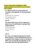 Oracle FDI 2024 Implementation Professional Exam 1Z0-1128-24 &ndash; Complete Certification Practice Questions&comma; Study Guide&comma; Dumps&comma; Answers & Exam Preparation Materials