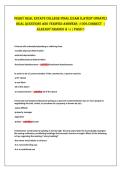 Perry real estate College Final exam &lpar;latest UPDate&rpar;&NewLine;real QUestions anD VeriFieD ansWers &vert;100&percnt; CorreCt &vert;&NewLine;alreaDy graDeD a &plus;&vert;&vert; Pass &excl;&excl;