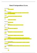 Dental Jurisprudence Exam Questions and Answers