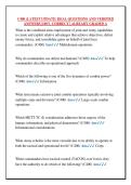 C400 &lpar;LATEST UPDATE&rpar; REAL QUESTIONS AND VERIFIED &NewLine;ANSWERS &vert;100&percnt; CORRECT &vert; ALREADY GRADED A