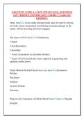 C400 STUDY GUIDE &lpar;LATEST UPDATE&rpar; REAL QUESTIONS &NewLine;AND VERIFIED ANSWERS &vert;100&percnt; CORRECT &vert; ALREADY &NewLine;GRADED A