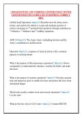 C400 QUESTIONS AND VERIFIED ANSWERS MOST TESTED &NewLine;QUESTIONS&sol;STUDY GUIDE &lbrack;GET EVERTHING CORRECT &NewLine;100&percnt;
