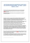 ANCC FNP BoArd ExAm ACtuAl ExAm 2026&sol;2027 &lpar;lAtESt uPdAtE&rpar;&NewLine;rEAl QuEStIoNS ANd VErIFIEd ANSWErS &vert;100&percnt; CorrECt &vert; AlrEAdY&NewLine;GrAdEd A&plus;&vert;&vert; PASS &excl;&excl; 