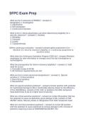 SFPC Exam Prep Study Guide Questions and Answers