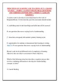 PRINCIPLES OF LEARNING AND TEACHING &lpar;PLT&rpar;&colon; GRADES &NewLine;5-9 &lpar;5623&rpar; &mdash; FORM 1  &lpar;LATEST UPDATE&rpar; REAL QUESTIONS &NewLine;AND VERIFIED ANSWERS &vert;100&percnt; CORRECT &vert; ALREADY &NewLine;GRADED A 