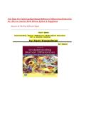 Test Bank for Understanding Human Differences&colon; Multicultural Education for a Diverse America&comma; 6th Edition by Kent L&period; Koppelman &lpar;ISBN 978-0135196731&rpar; &ndash; Comprehensive Practice Questions&comma; Exam Review & Study Guide for Multicultural Education